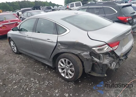 2015 Chrysler 200 C из США, поврежденный, VIN 1C3CCCCB0FN666276